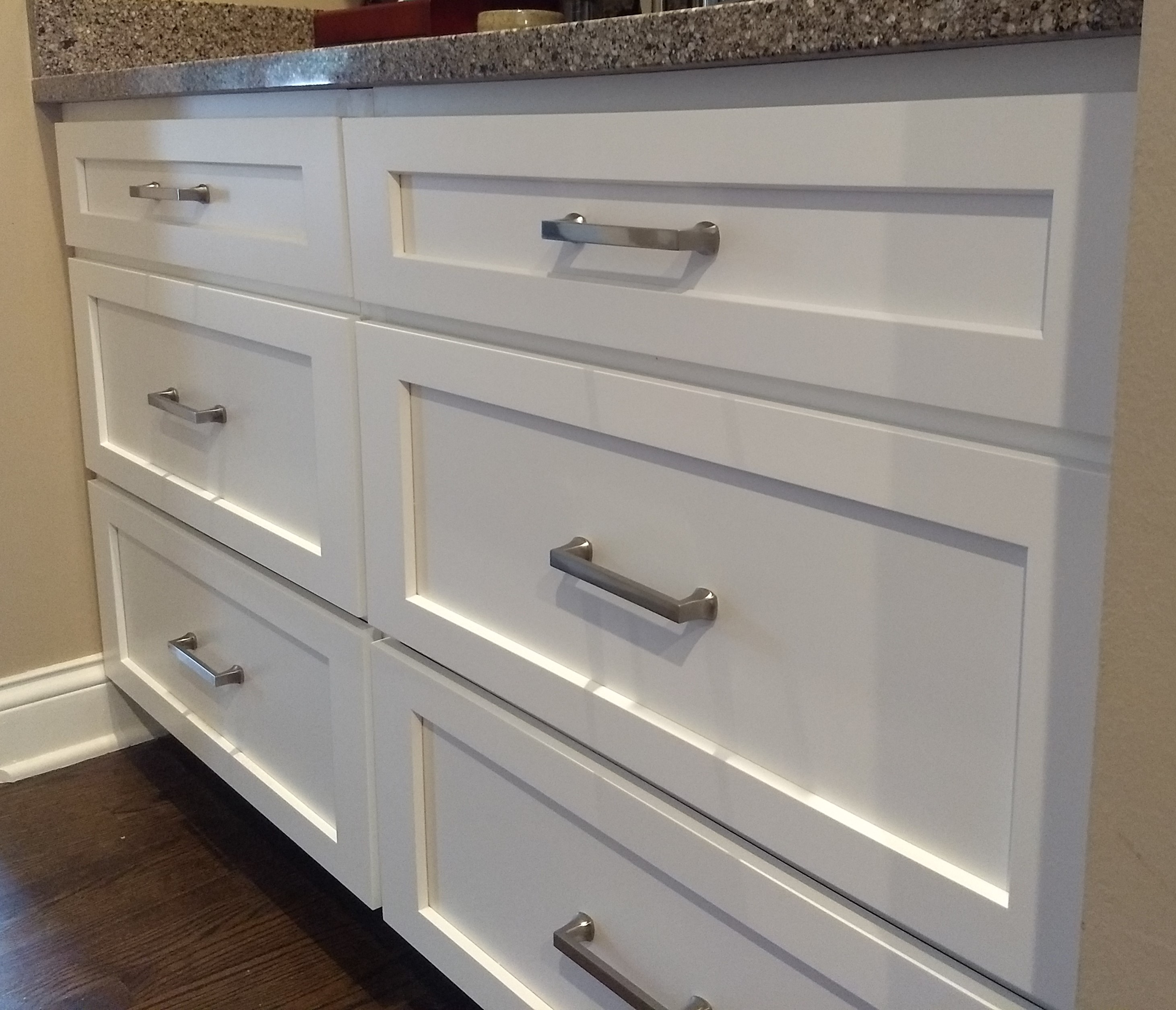 Kitchen Craftsman lower cabinet drawer conversion