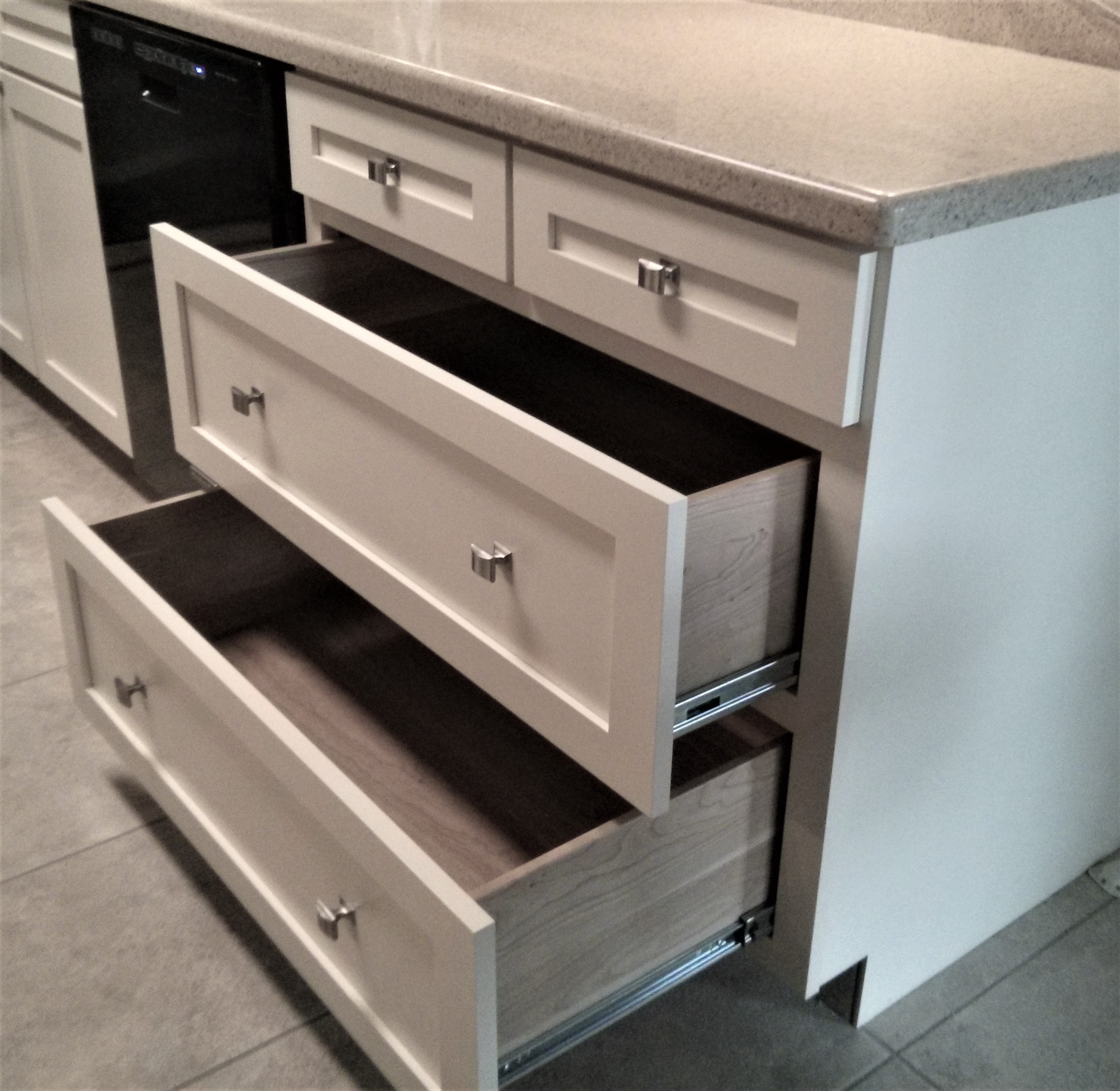 Converting Lower Cabinets to Drawers - Kitchen Craftsman - Geneva