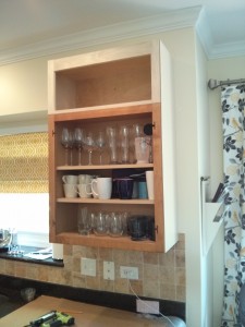 modifying 30 wall cabinet step 2