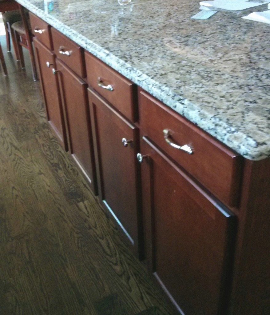 Kitchen Island before